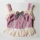 Moon River English Rose Vest and Blouse(Reservation/Full Payment Without Shipping)